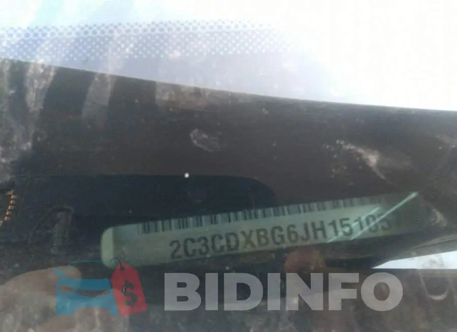 2C3CDXBG6JH151057 Photo# 9