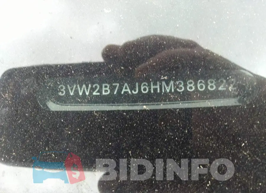 3VW2B7AJ6HM386822 Photo# 9