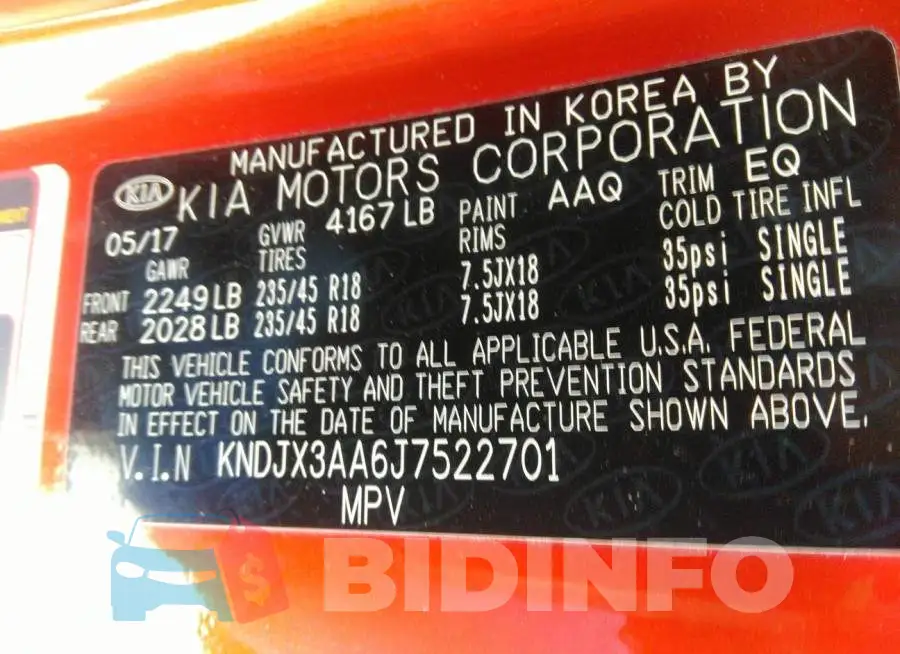 KNDJX3AA6J7522701 Photo# 9