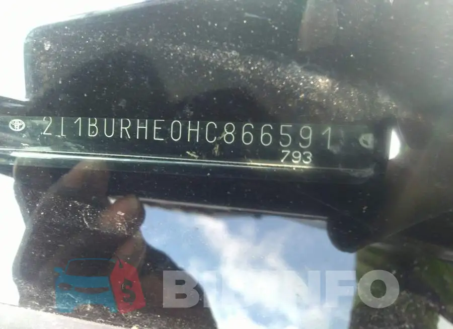 2T1BURHE0HC866591 Photo# 9