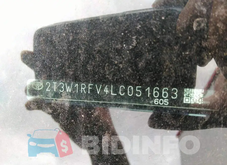 2T3W1RFV4LC051663 Photo# 9