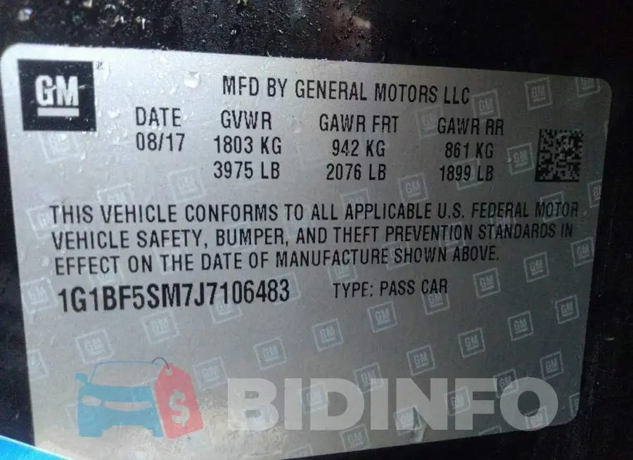 1G1BF5SM7J7106483 Photo# 9