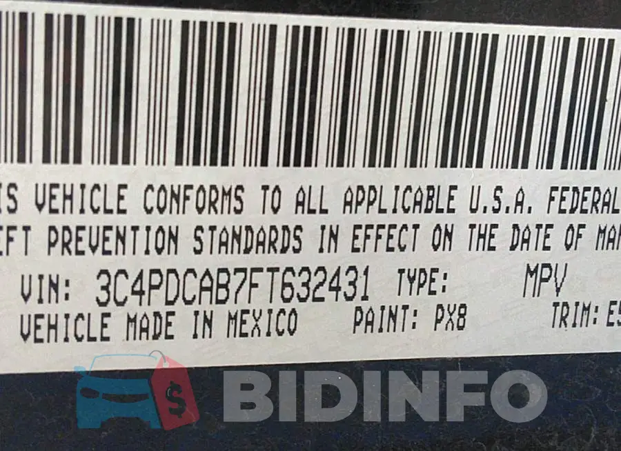 3C4PDCAB7FT632431 Photo# 9