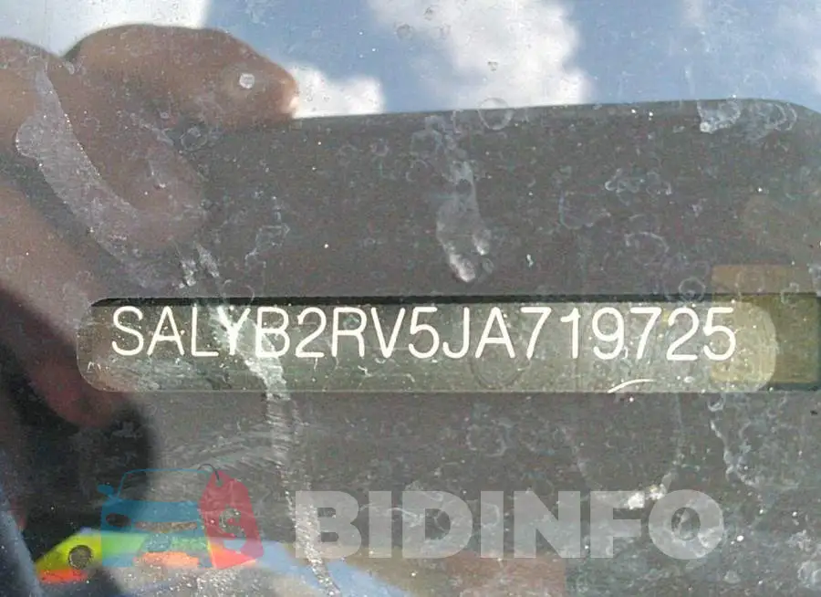 SALYB2RV5JA719725 Photo# 9