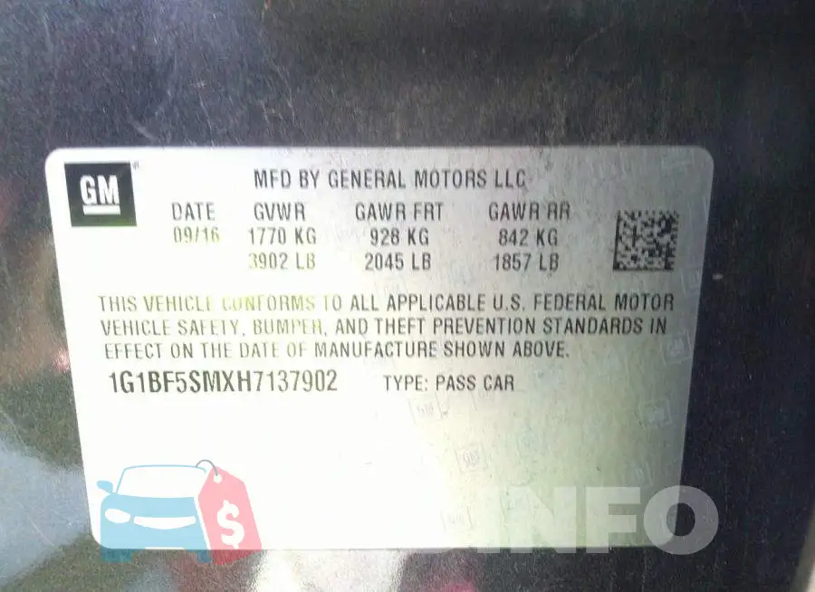 1G1BF5SMXH7137902 Photo# 9