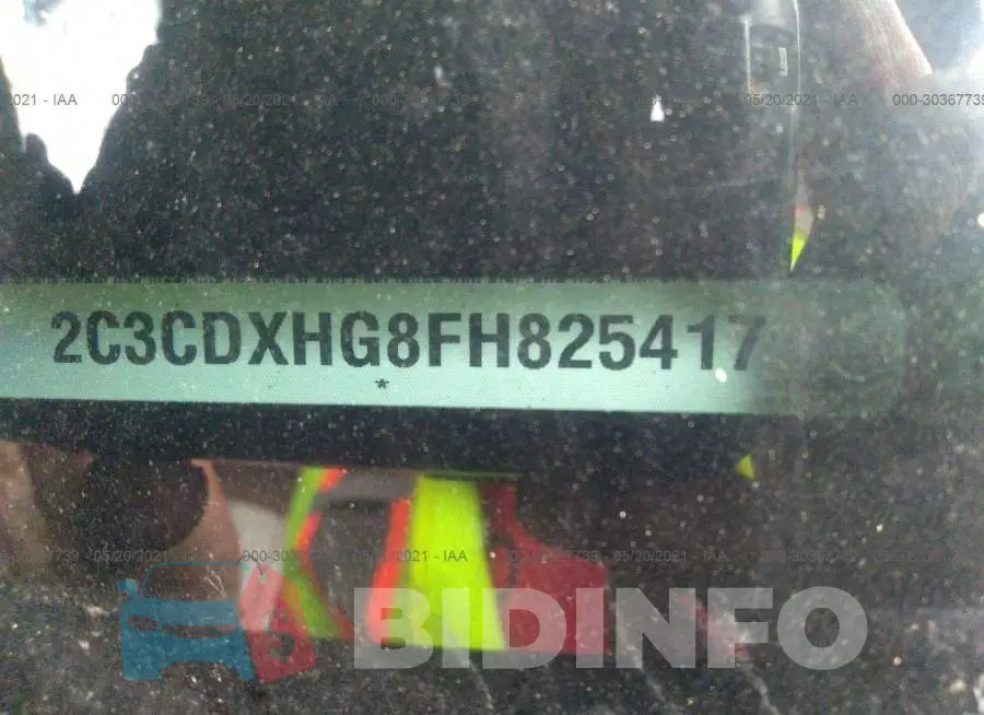 2C3CDXHG8FH825417 Photo# 9