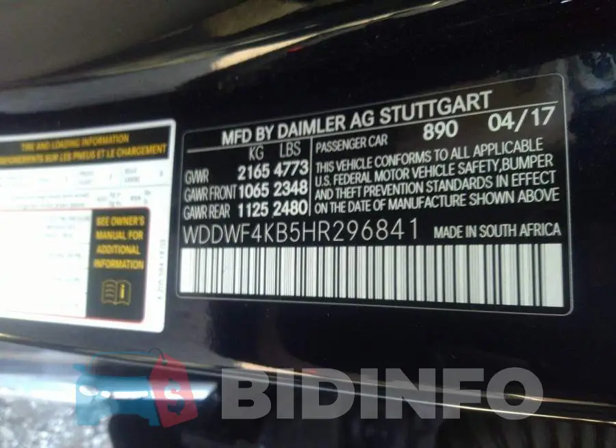 WDDWF4KB5HR296841 Photo# 9