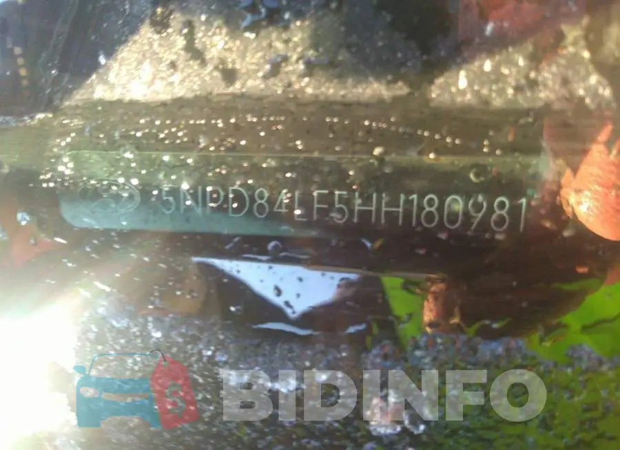 5NPD84LF5HH180981 Photo# 9