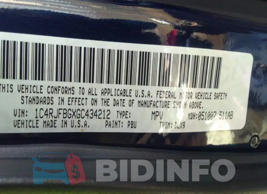 1C4RJFBGXGC434212 Photo# 9