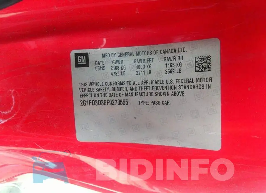 2G1FD3D36F9270555 Photo# 9