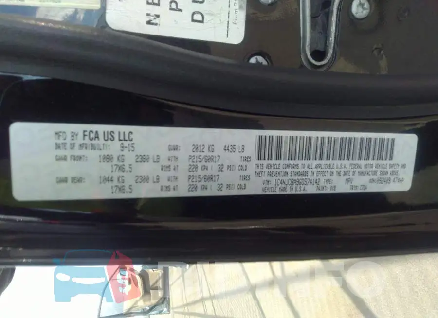 1C4NJCBA9GD574142 Photo# 9