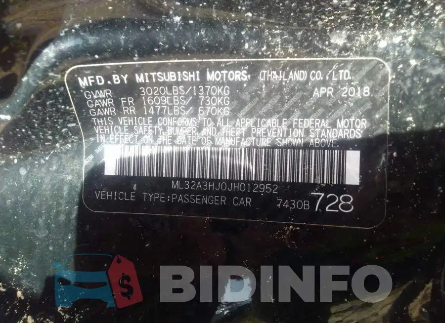 ML32A3HJ0JH012952 Photo# 9