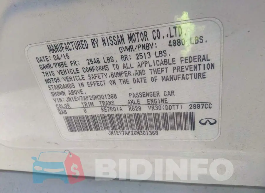 JN1EV7AP2GM301368 Photo# 9
