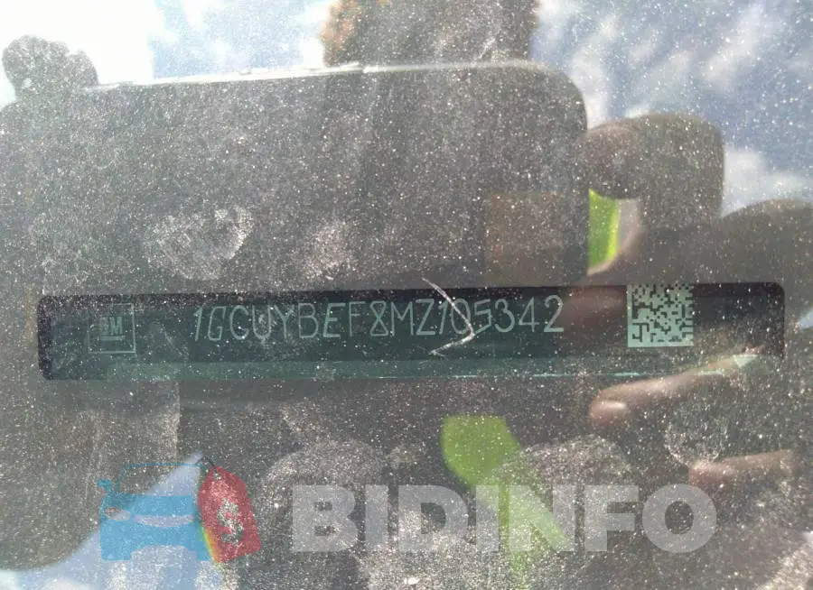 1GCUYBEF8MZ105342 Photo# 9