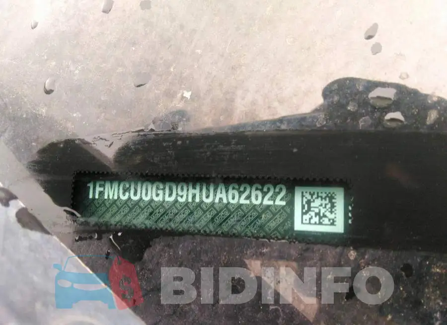 1FMCU0GD9HUA62622 Photo# 9