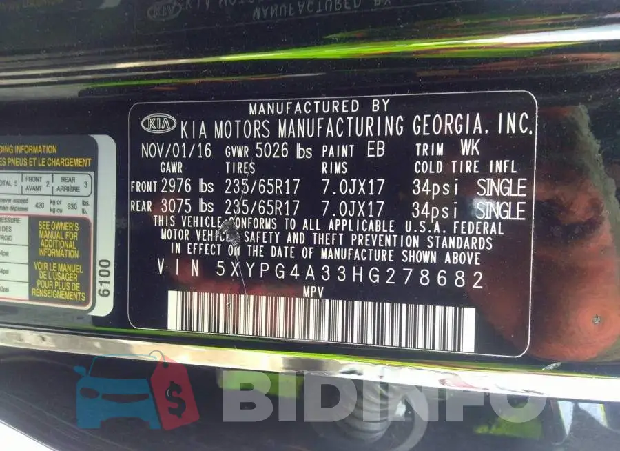 5XYPG4A33HG278682 Photo# 9
