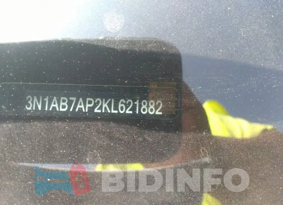3N1AB7AP2KL621882 Photo# 9