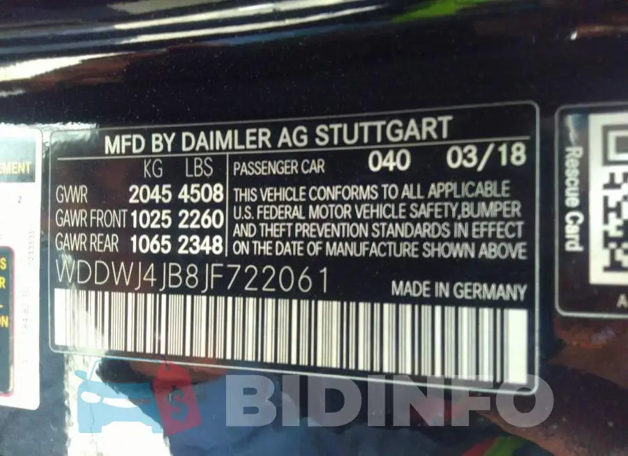 WDDWJ4JB8JF722061 Photo# 9