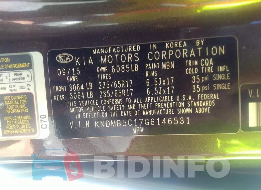 KNDMB5C17G6146531 Photo# 9
