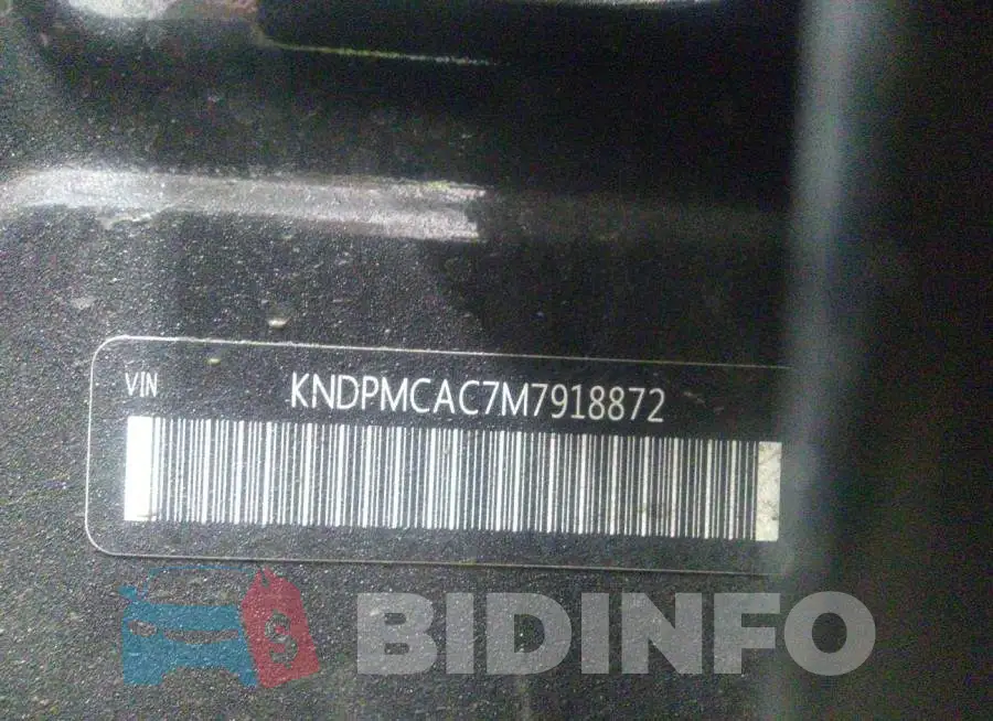 KNDPMCAC7M7918872 Photo# 9