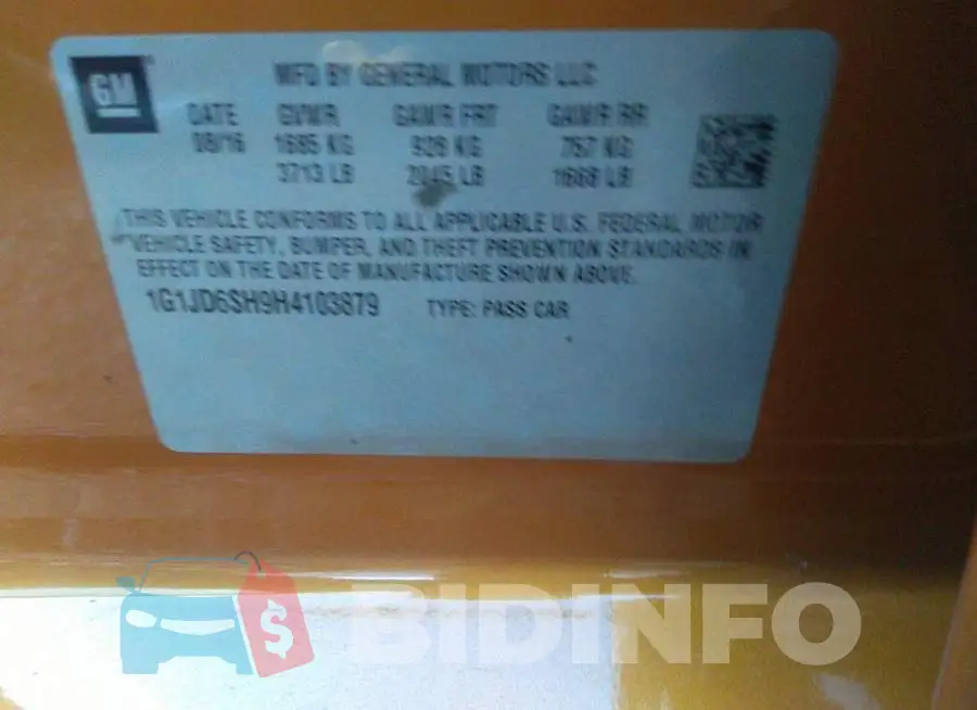 1G1JD6SH9H4103879 Photo# 9