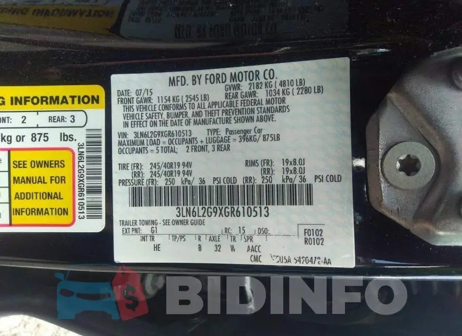 3LN6L2G9XGR610513 Photo# 9