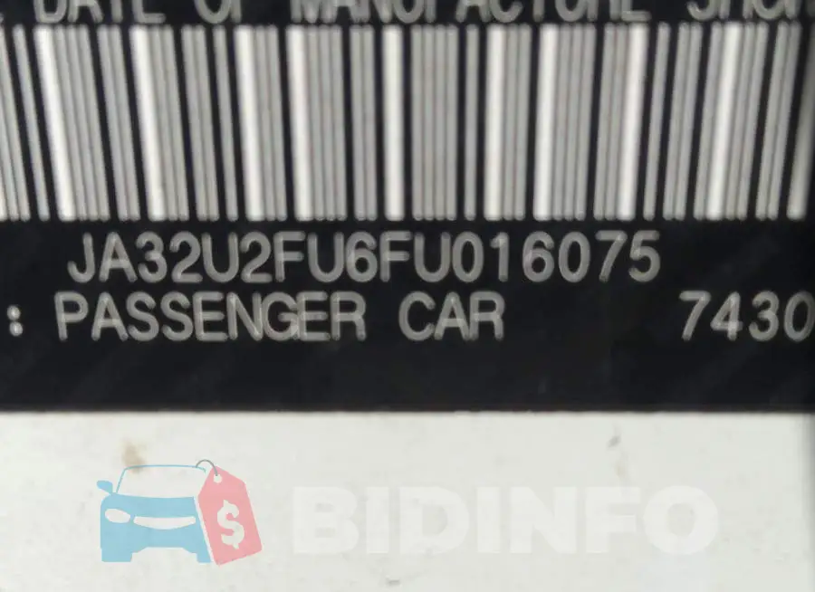 JA32U2FU6FU016075 Photo# 9