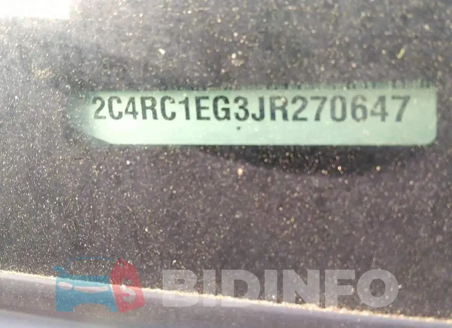 2C4RC1EG3JR270647 Photo# 9