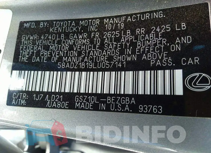 58ADZ1B19LU057141 Photo# 9