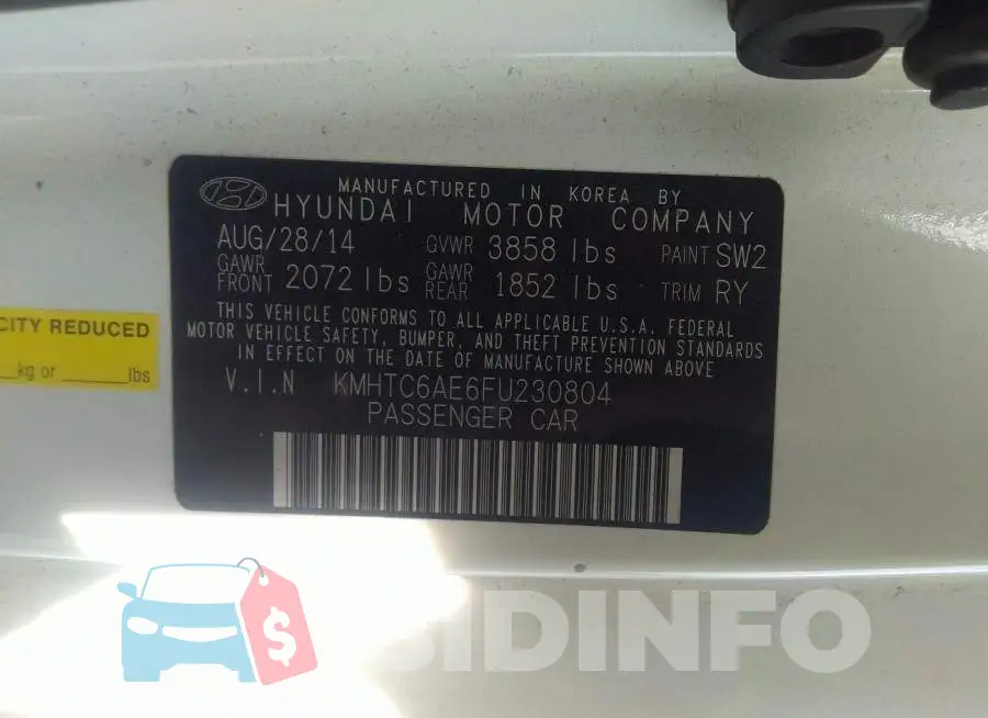 KMHTC6AE6FU230804 Photo# 9