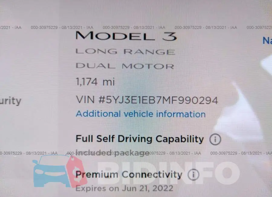5YJ3E1EB7MF990294 Photo# 7