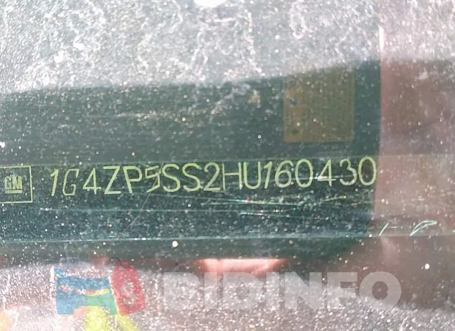 1G4ZP5SS2HU160430 Photo# 9