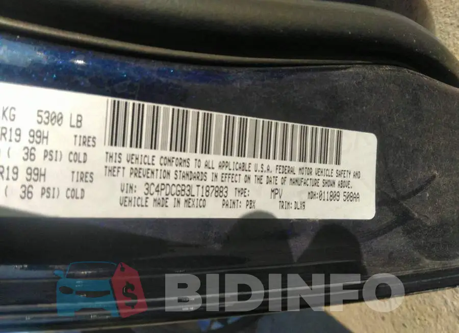 3C4PDCGB3LT187883 Photo# 9