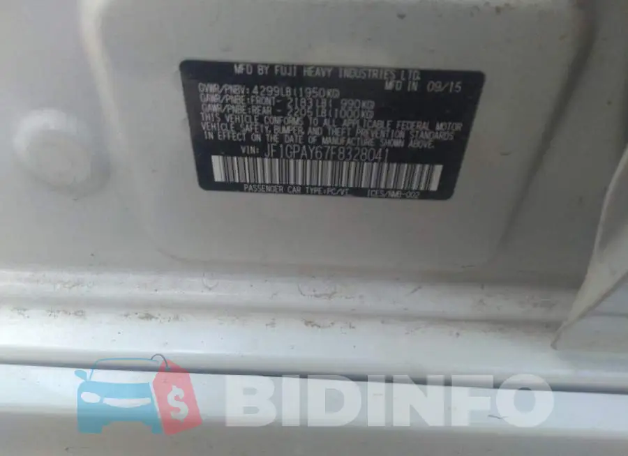 JF1GPAY67F8328041 Photo# 9