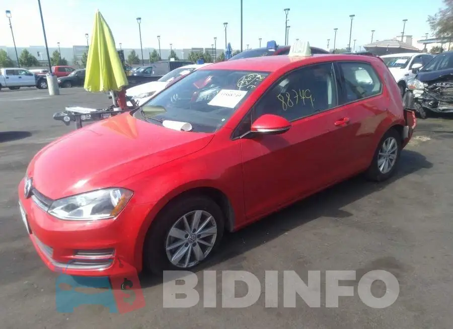 3VW817AU9FM042986 Photo# 2