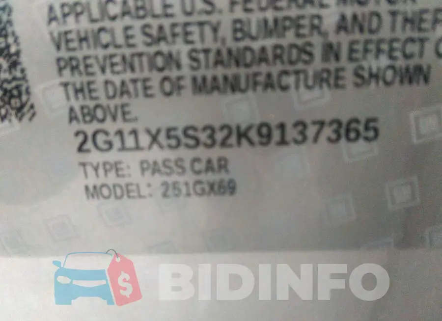 2G11X5S32K9137365 Photo# 9
