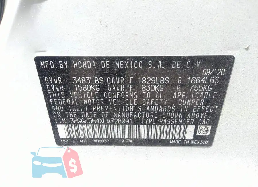 3HGGK5H4XLM728991 Photo# 9
