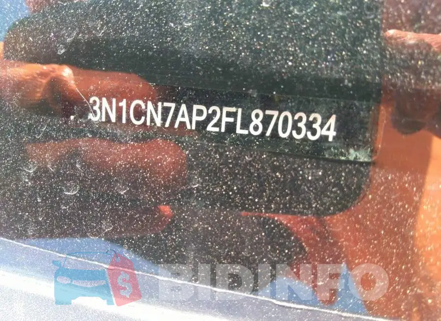 3N1CN7AP2FL870334 Photo# 9