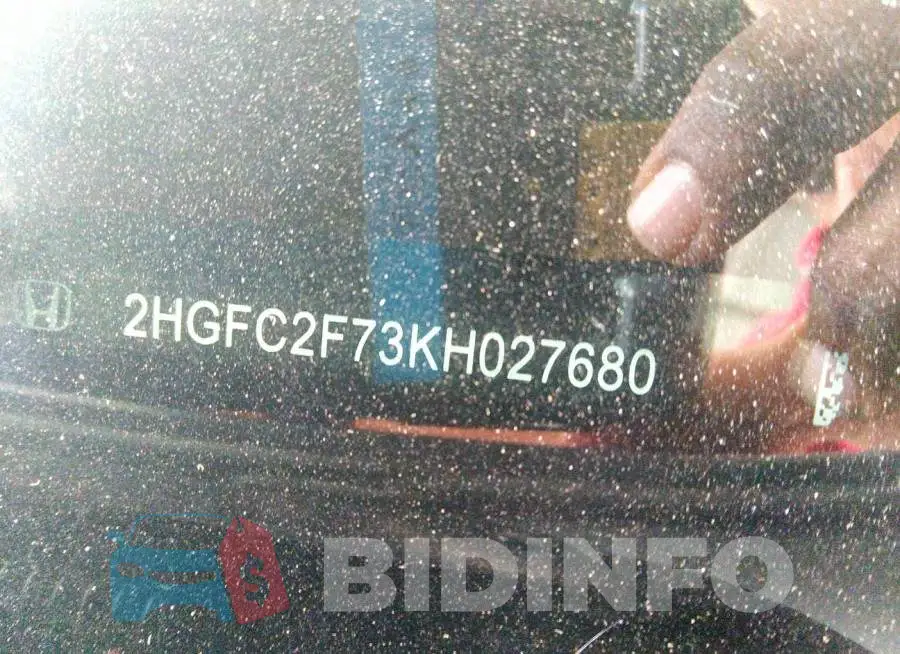 00GFC2F73KH027680 Photo# 9