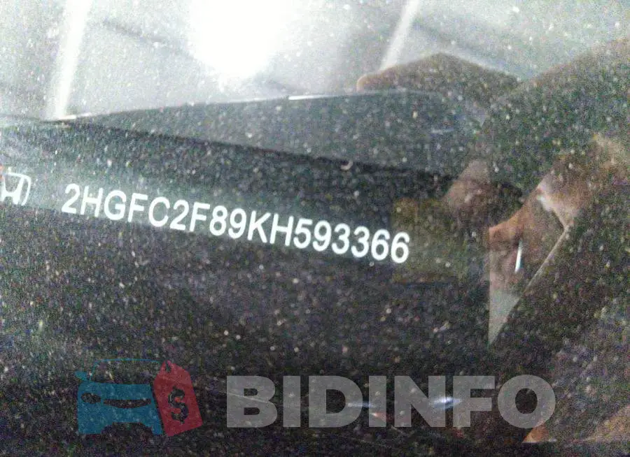 00GFC2F89KH593366 Photo# 9