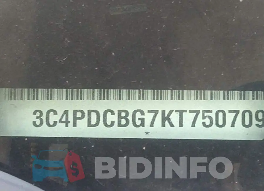 3C4PDCBG7KT750709 Photo# 9