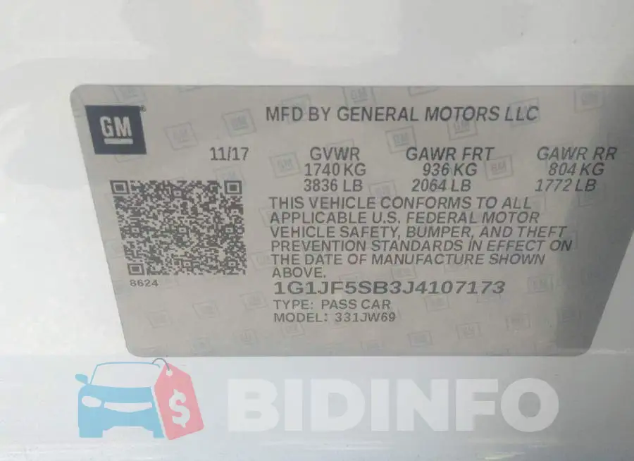 1G1JF5SB3J4107173 Photo# 9