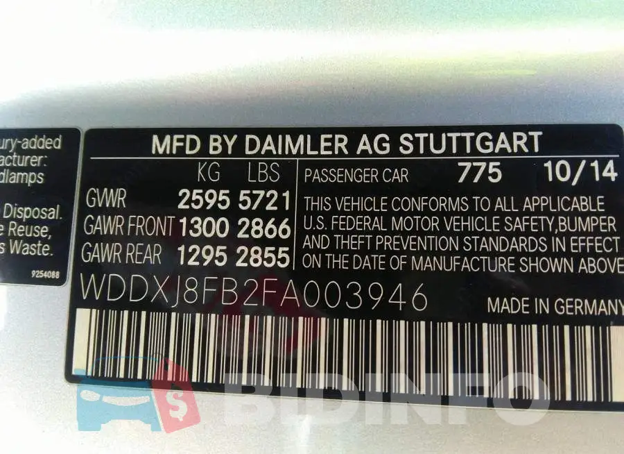 WDDXJ8FB2FA003946 Photo# 9