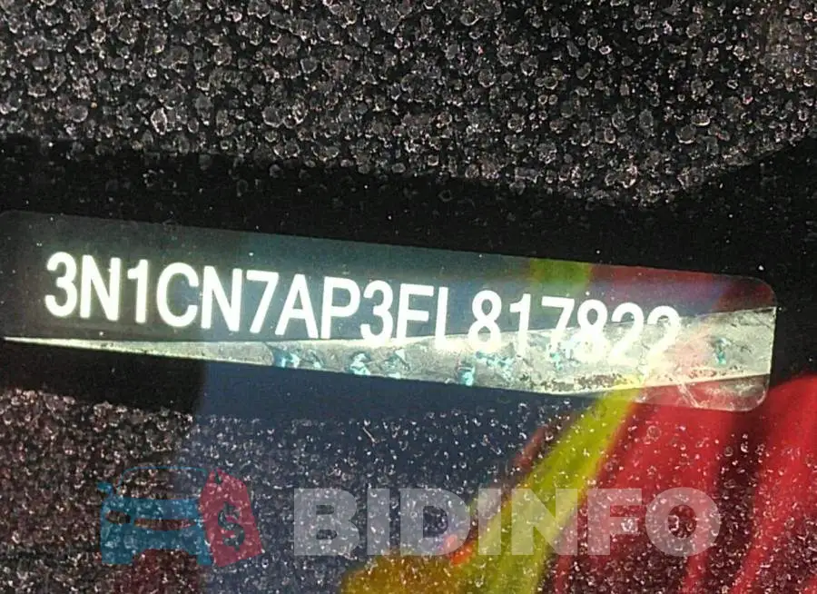 3N1CN7AP3FL817822 Photo# 9