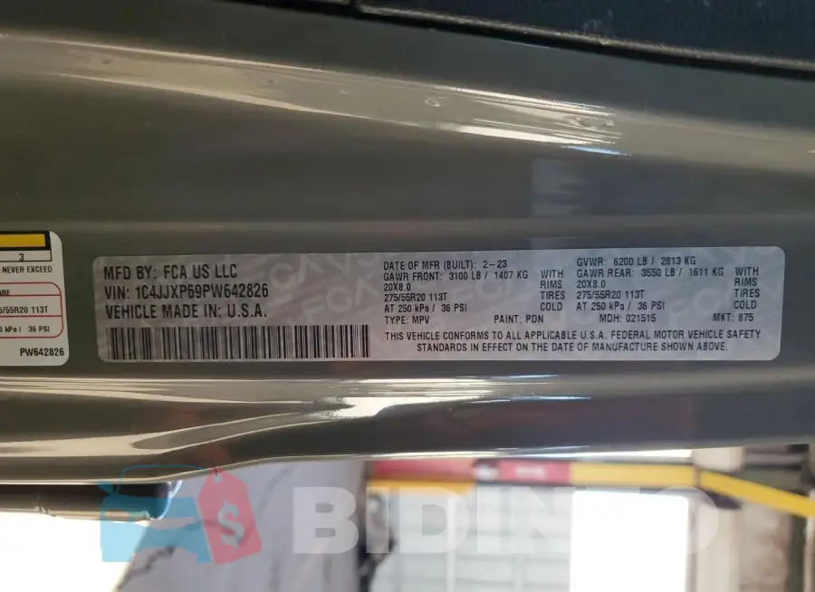 1C4JJXP69PW642826 Photo# 12