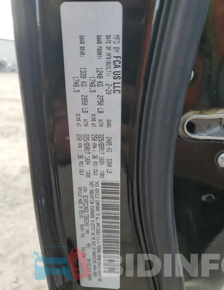 3C4PDCAB3LT202245 Photo# 14
