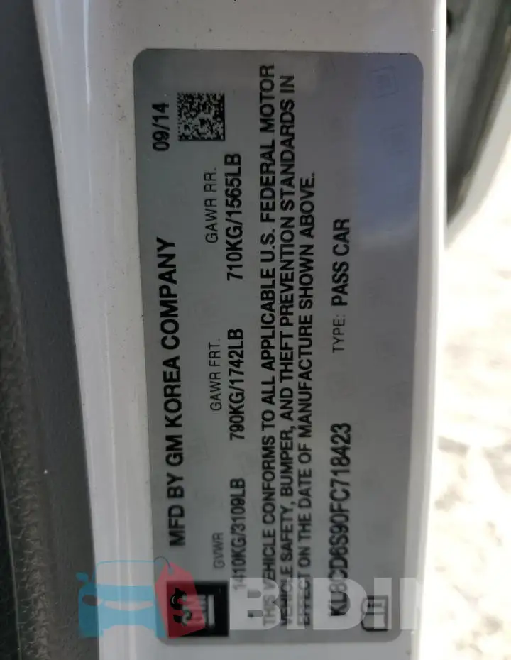 KL8CD6S90FC718423 Photo# 13