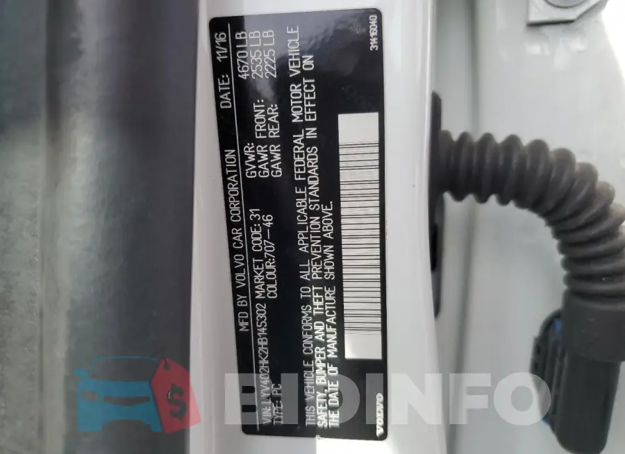 LYV402HK2HB145302 Photo# 12