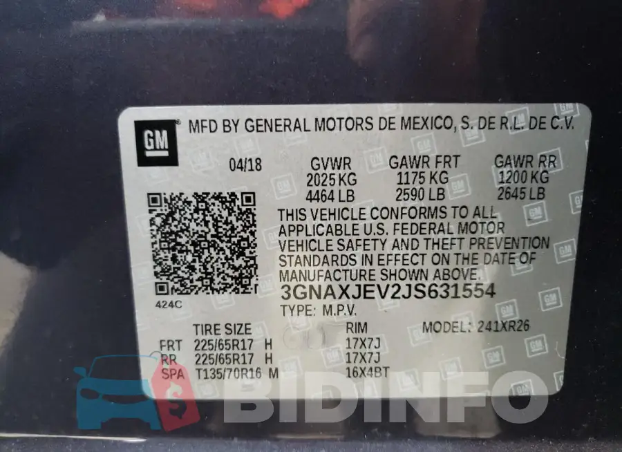 3GNAXJEV2JS631554 Photo# 13