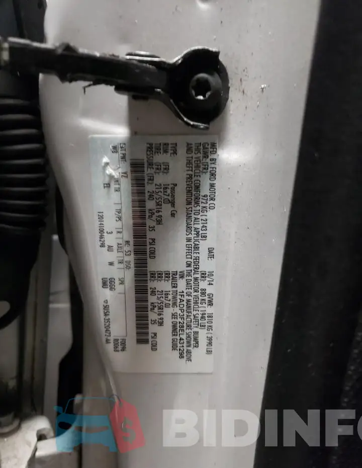1FADP3F28EL431298 Photo# 12